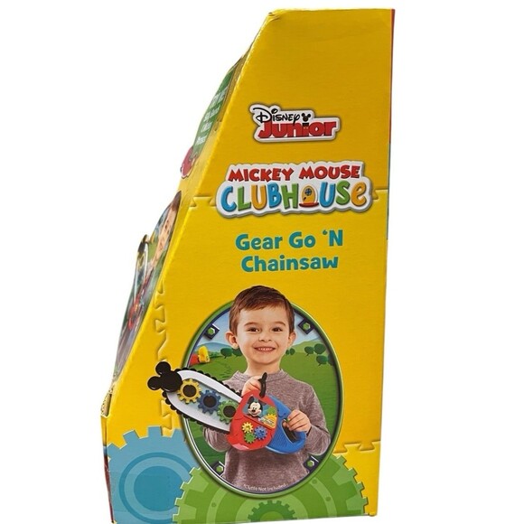 Disney Junior Mickey Mouse Clubhouse Gear ‘N Go Chainsaw with Sounds - Picture 3 of 9